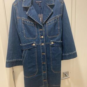 NWT Veronica Beard McKinley Denim Mini Dress